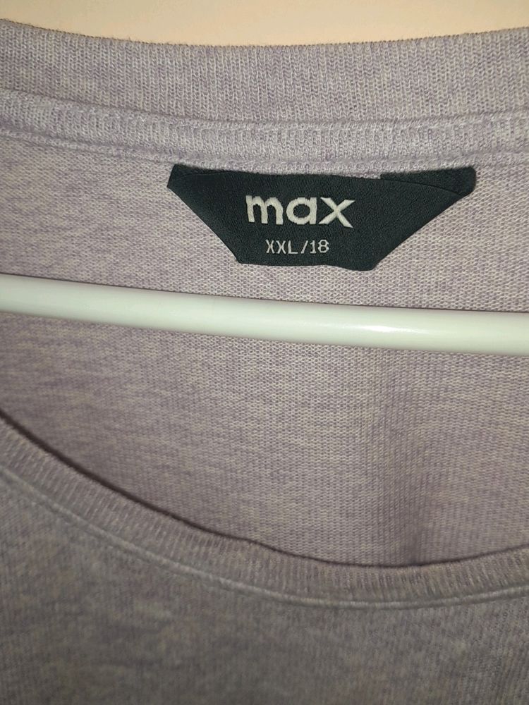 Lavender Tshirt FROM Max