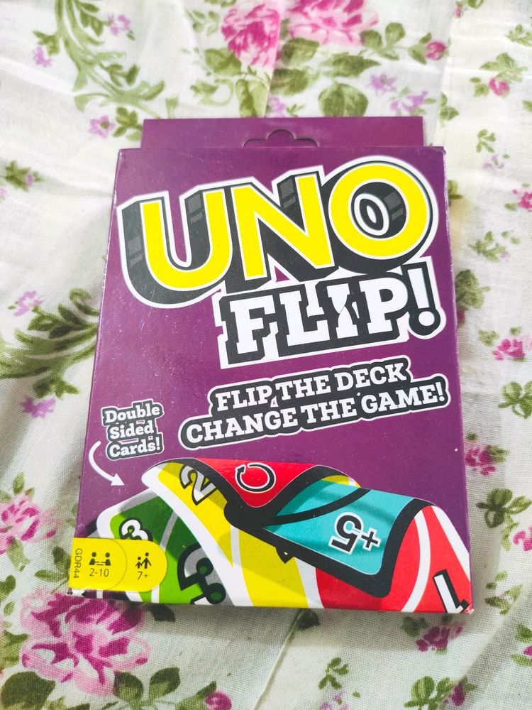 Mattel Uno Flip Side Card Game - 112 Cards