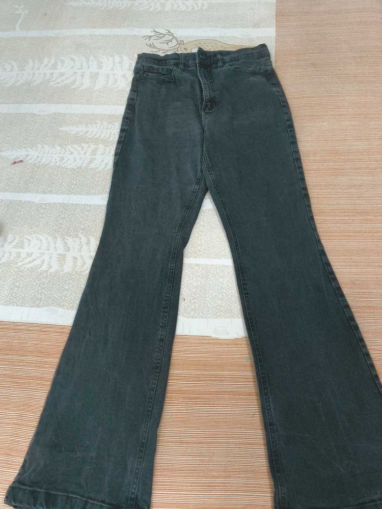 straight charcoal jeans