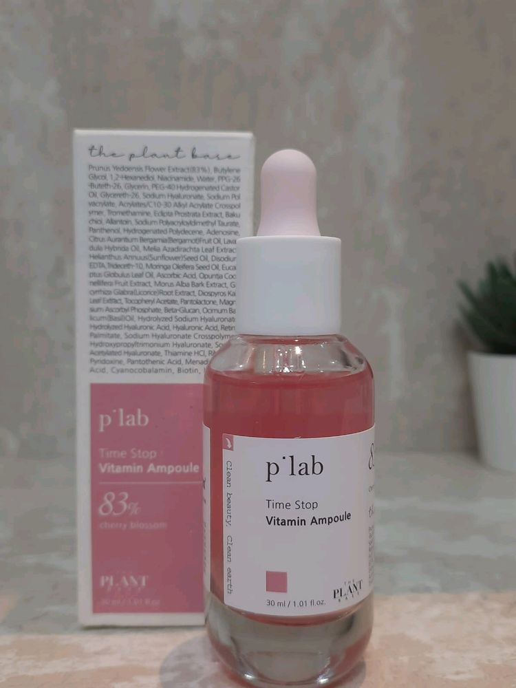 The Plant Base P°lab Time Stop Vitamin Ampoule