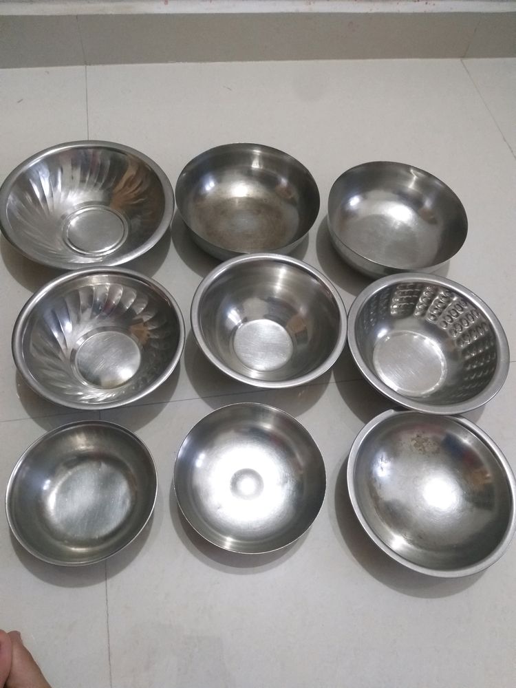 bowl set,steel combo