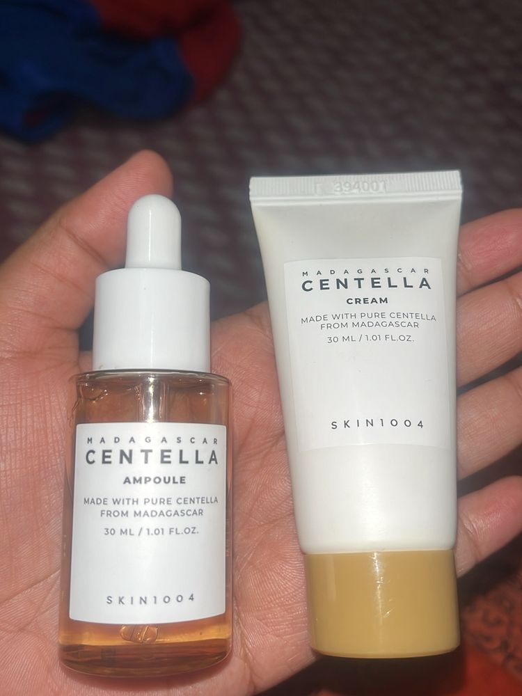 SKIN1004 centella ampoule & cream