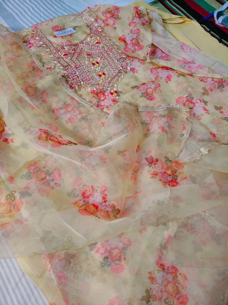 Organza Dress Material