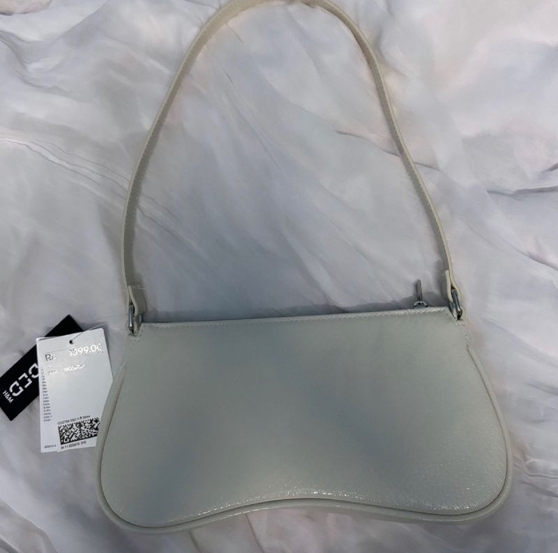 H&M Light Beige Shoulder Bag🤍