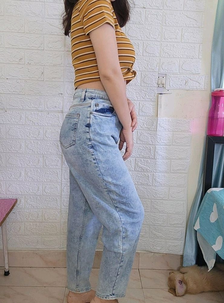 Branded Chemistry Jeans Mom Fit High Waisted