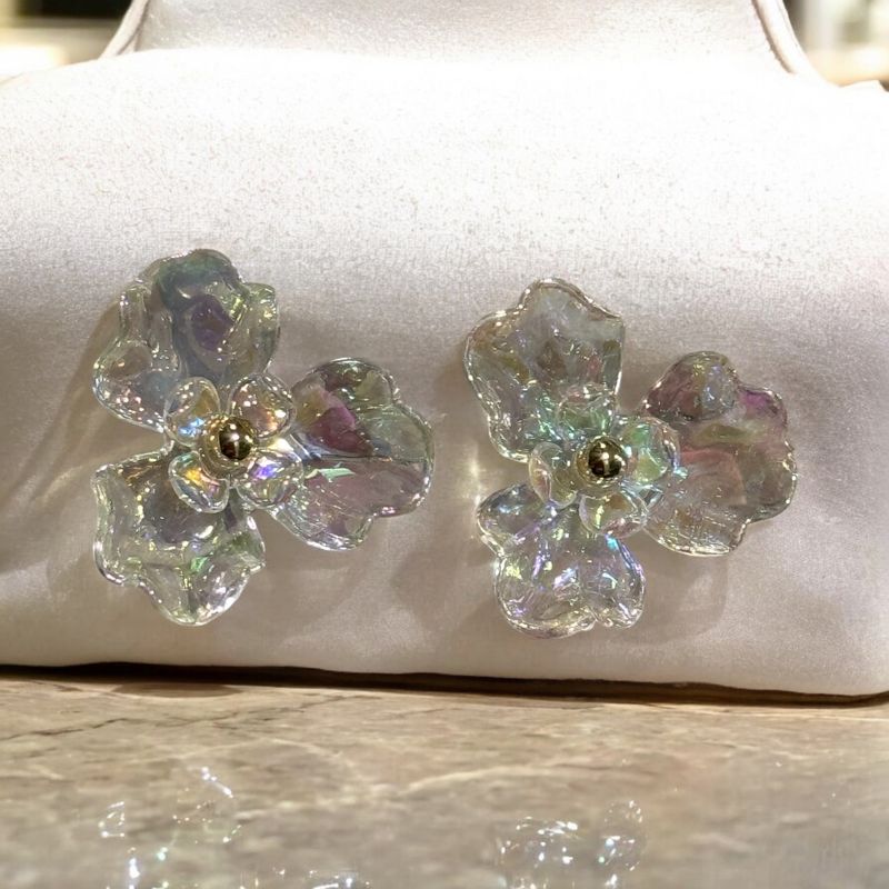 A Beautiful pair of iridescent earrings