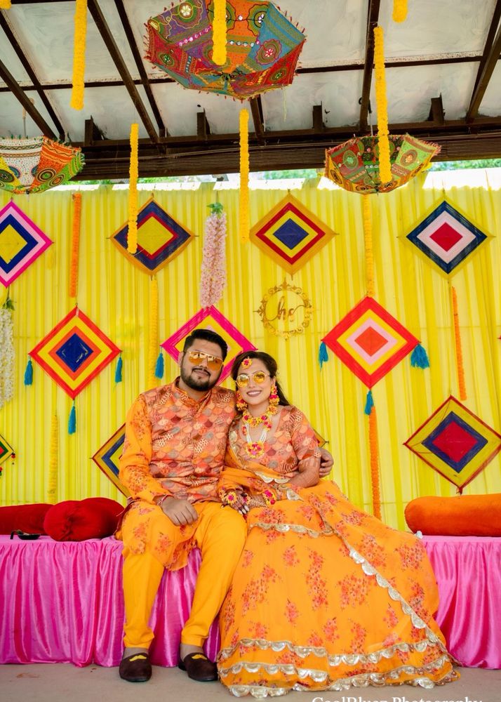 Couple Haldi Outfit