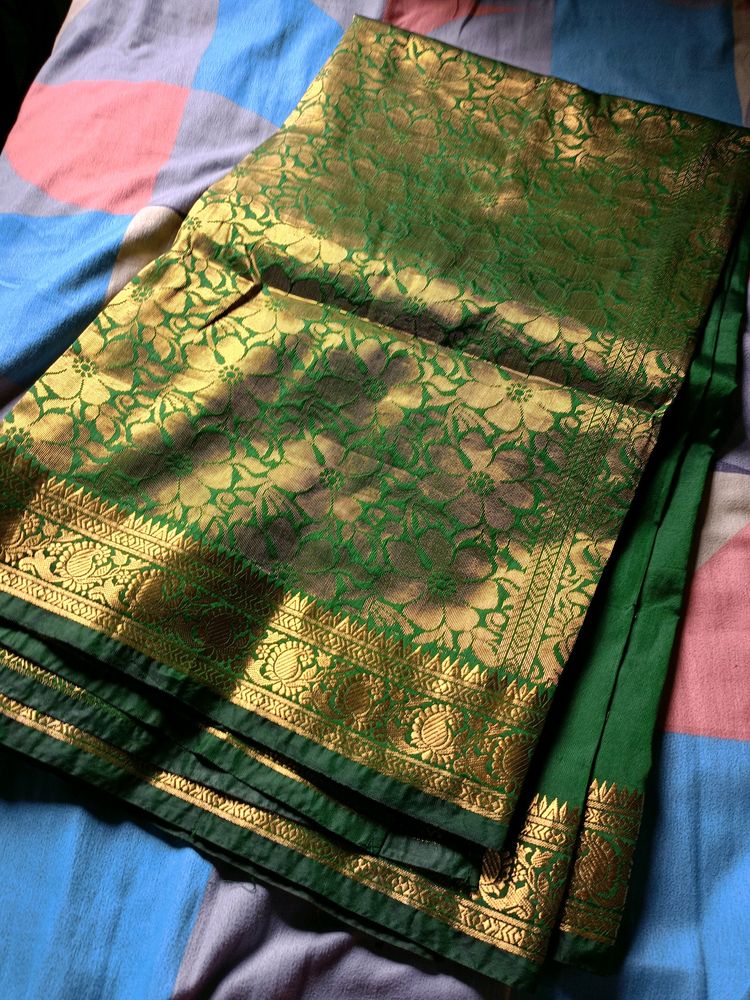 Vintage Green Saree💚