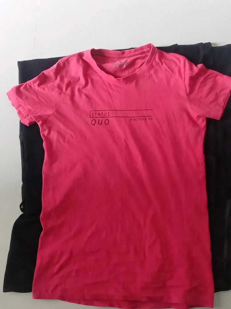 Branded Red T-shirt (M) Size