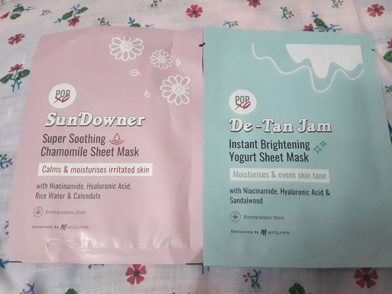 Myglamm Popxo Sheet mask Combo