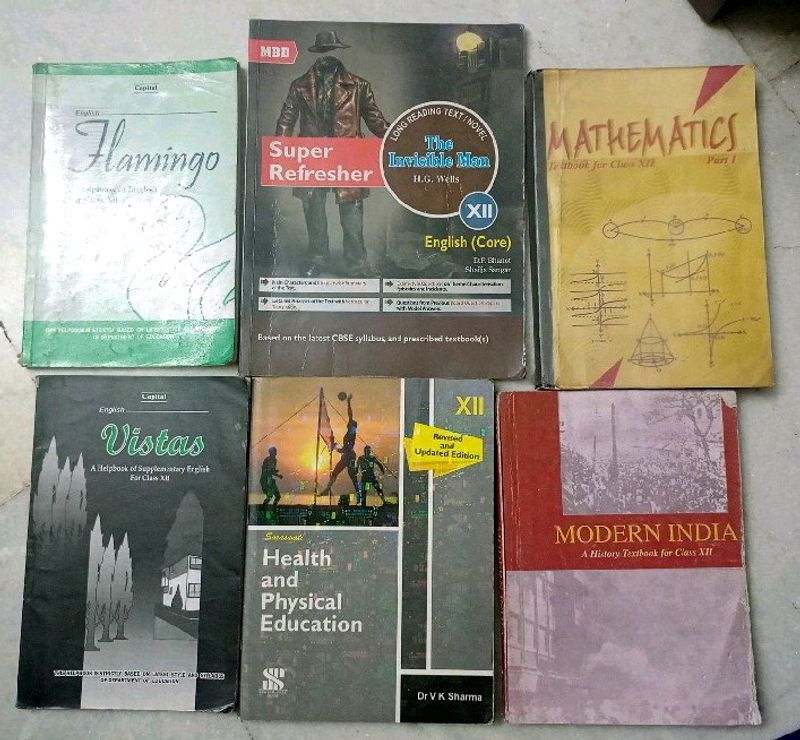 Class 12 - 6 Books