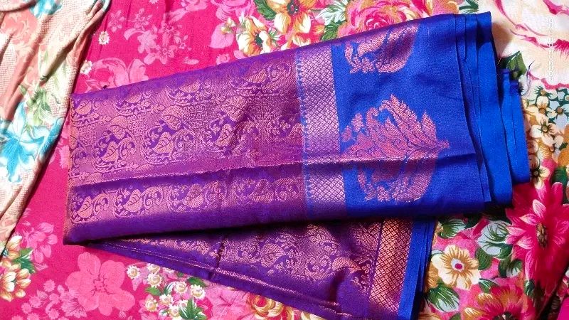 New Beautiful Banarasi Brocade Saree