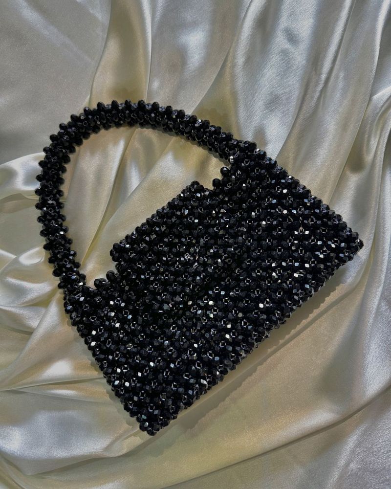 Black Beads Bag