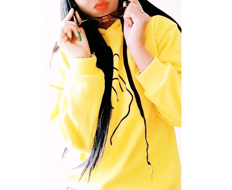 Yellow Hoodie🌈💛