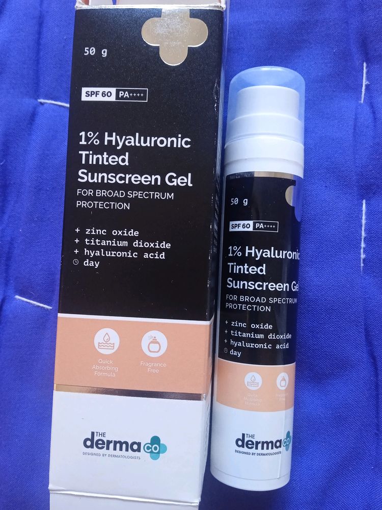 The Derma Co Tinted Sunscreen