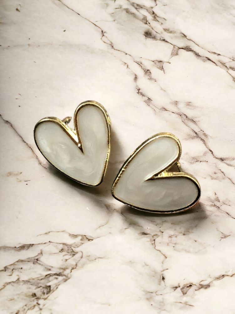 Heart Shape Korean Earrings