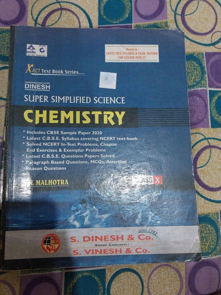 Super Simplifies Chemistry Book For Class 10