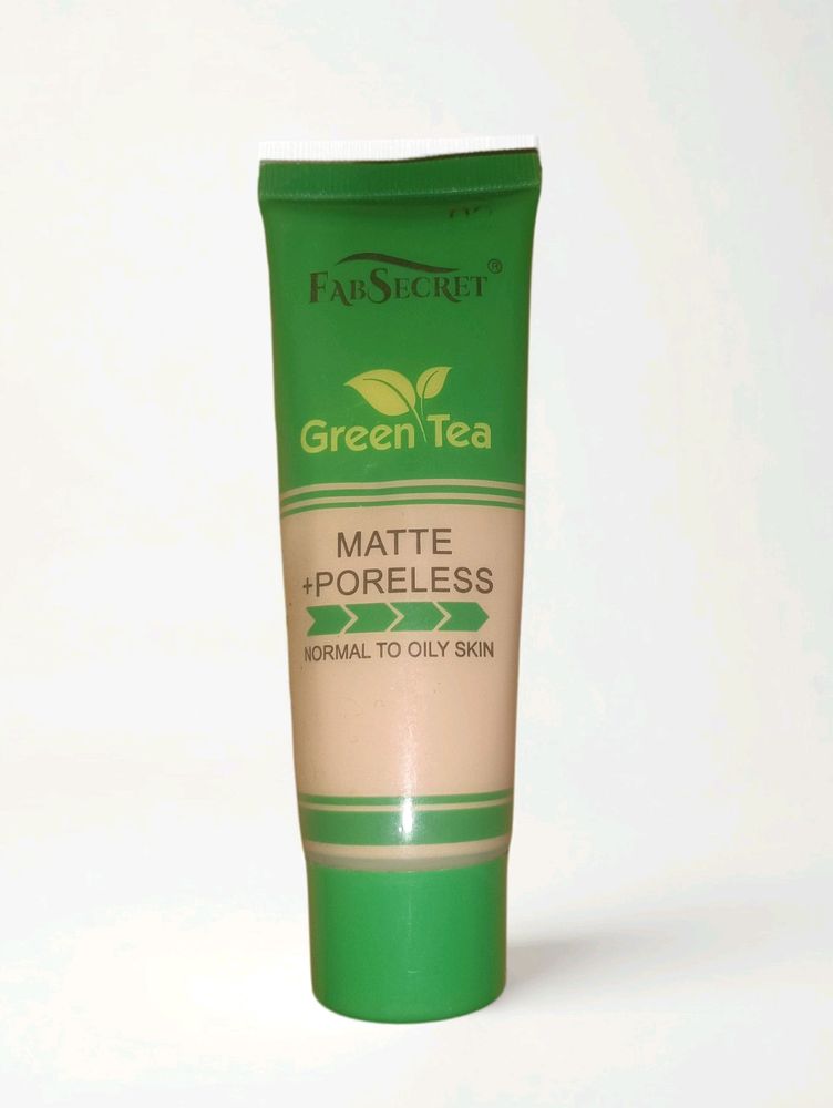 Fabsecret Green Tea Foundation Normal To Oily Skin