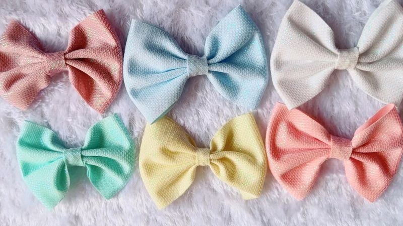 Trendy 6 Pieces Bows Set