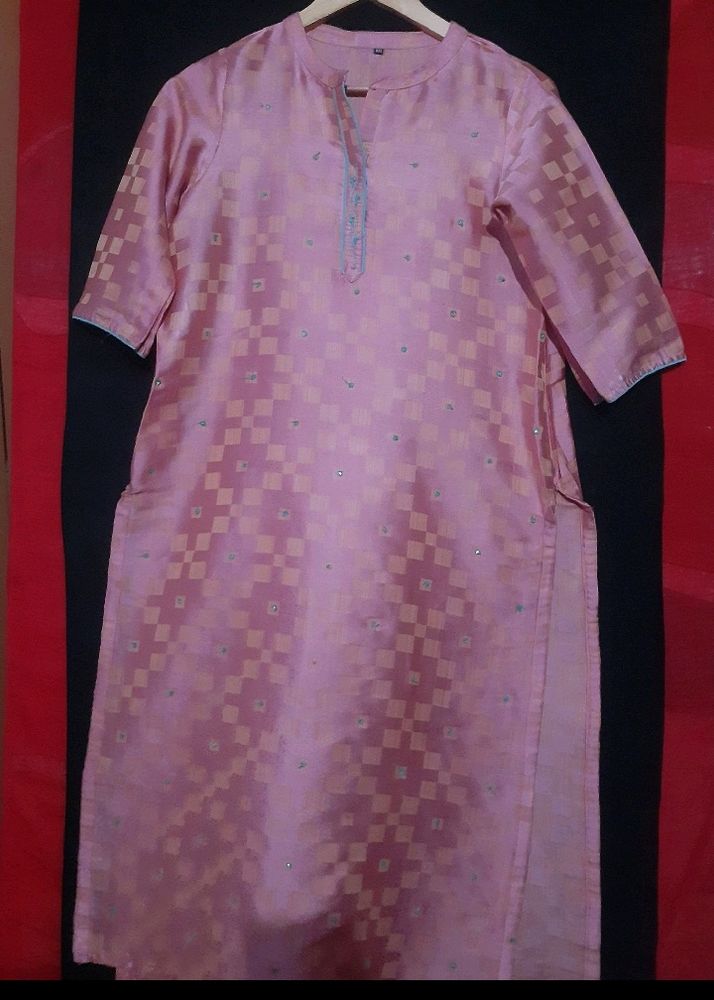 Banarasi Silk Elegant Kurti