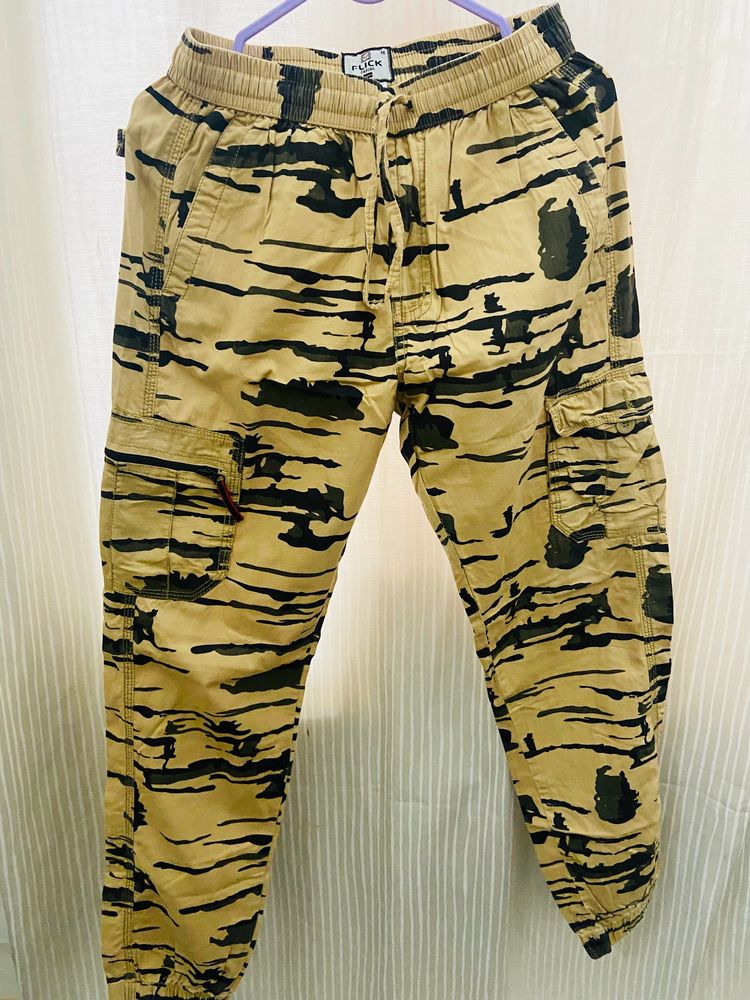 Mens Casual Cargo Pant