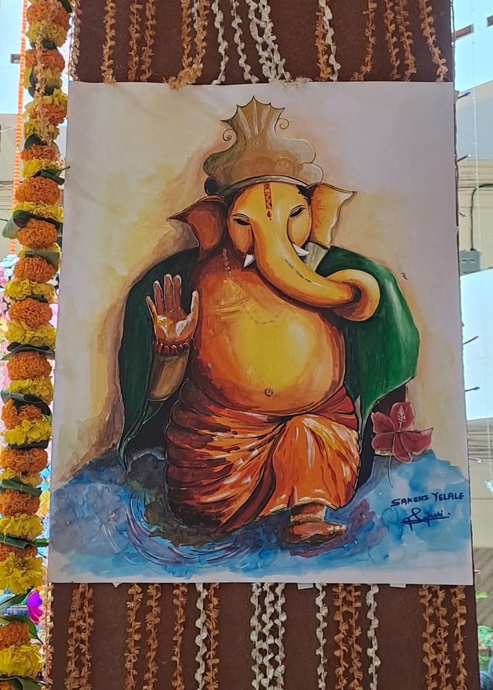 Ganpati Painting