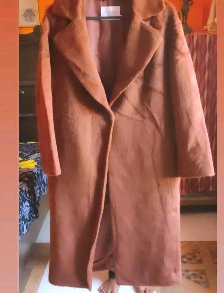 Brown Soft Over coat