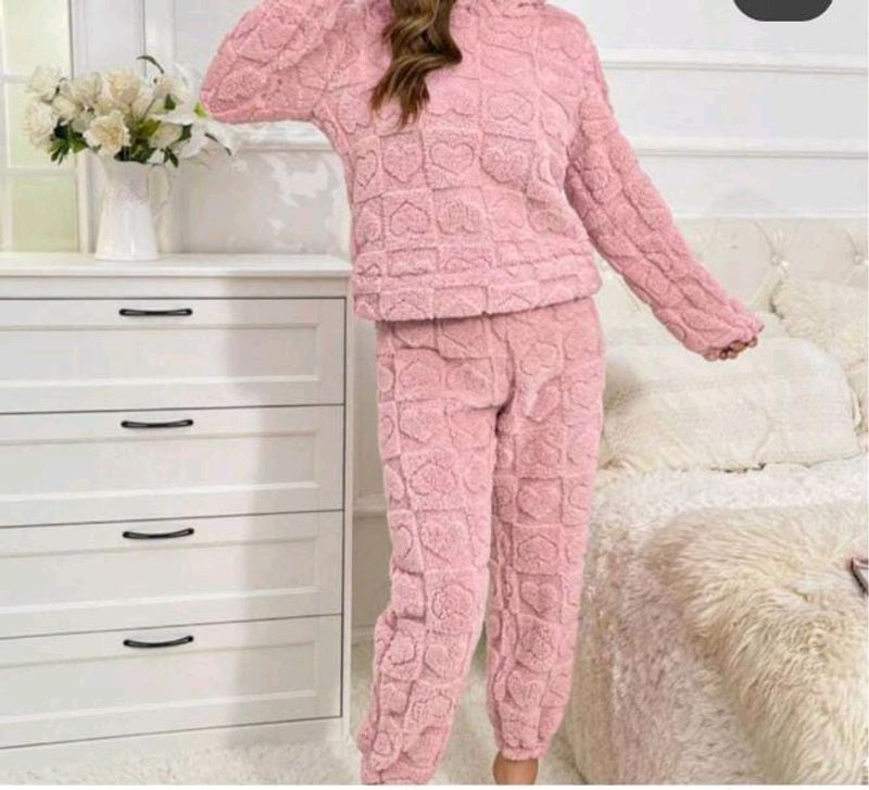 FURRY HEART WINTER PJ SET 💕♾️