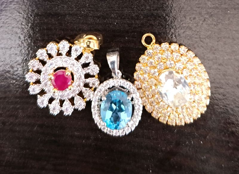 Set Of 3 Pendants