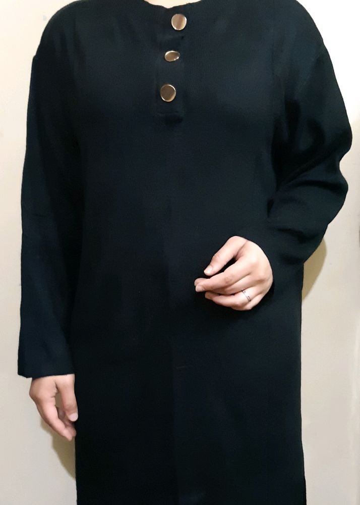 Woolen Kurta With Jeggings