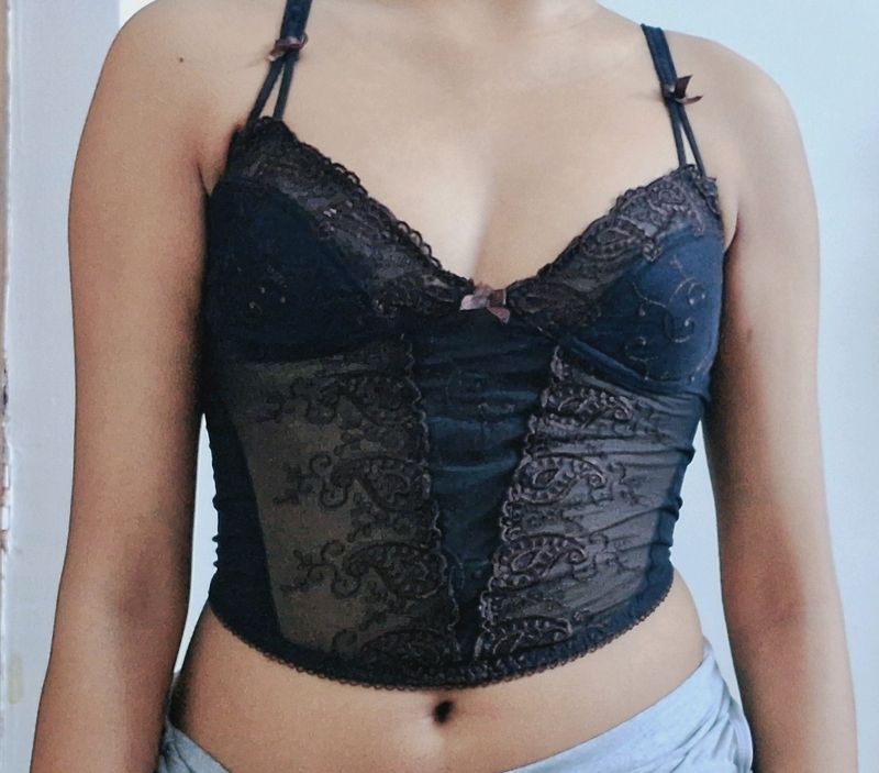 Corset Lace Top