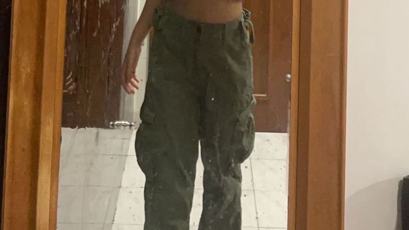 olive green cargo pants