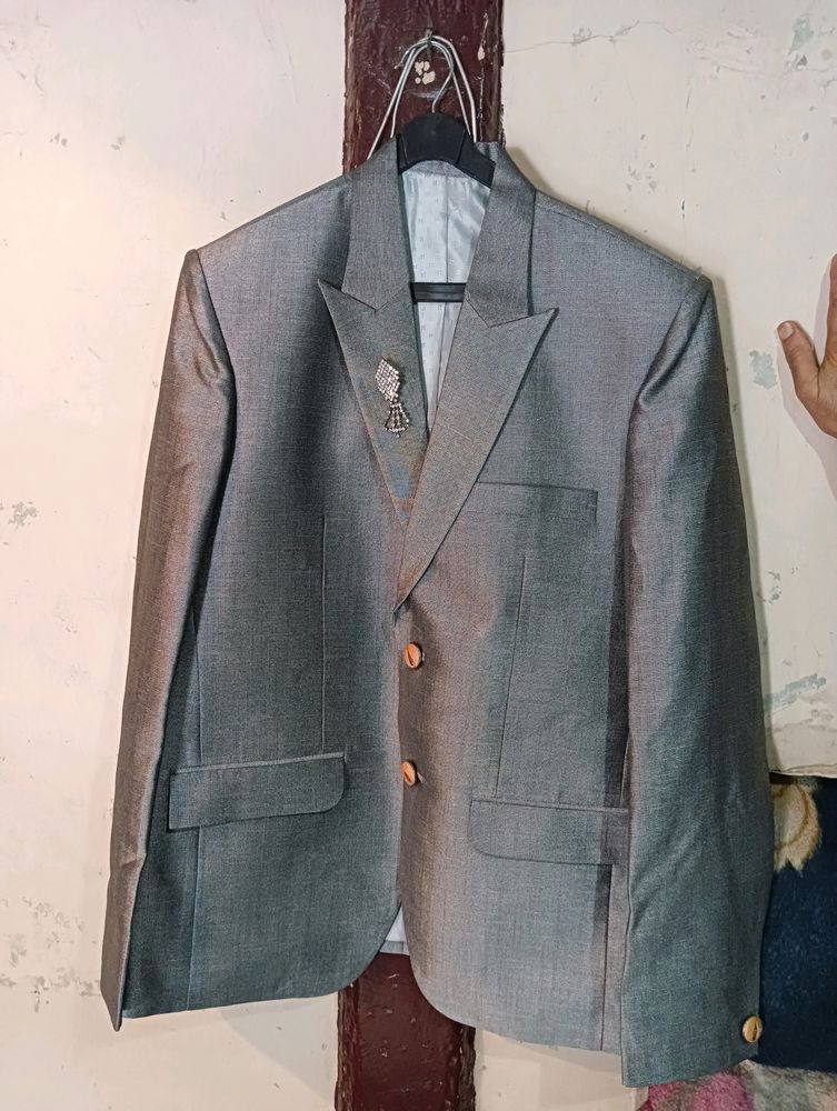 New Grey Coat For Men