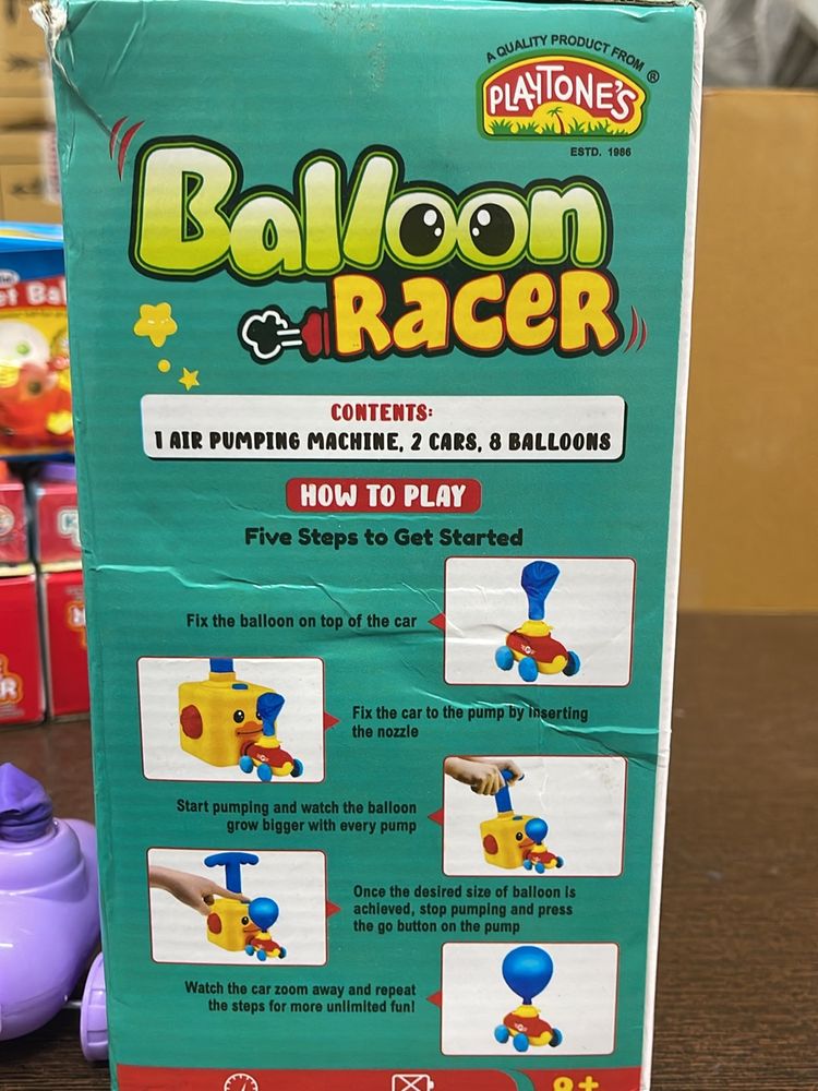 Ballon Racer car