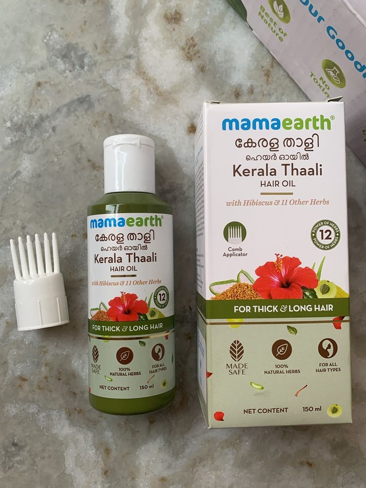 Mamaearth kerala thaali hair Oil