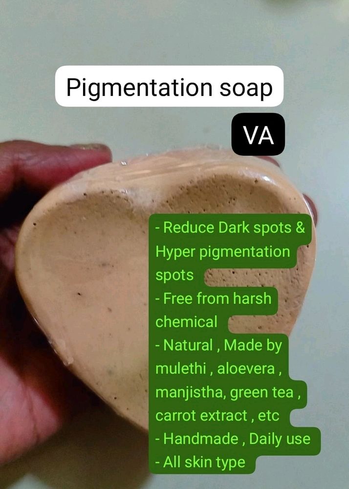 Herbal Handmade pigmentation soap With Ninacimide