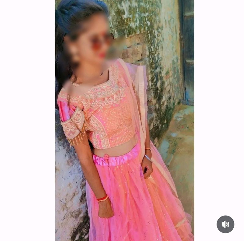 Pink Barbie Doll Lengha 🧚🏻‍♀️💕