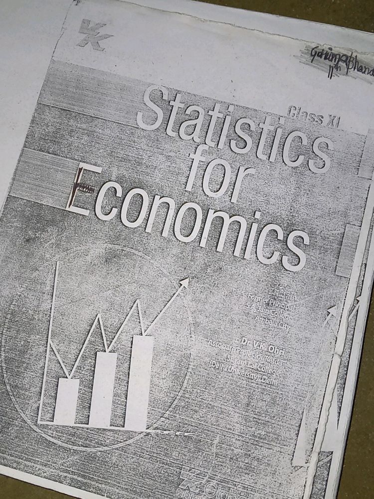 Class 11th Statistics For Economics