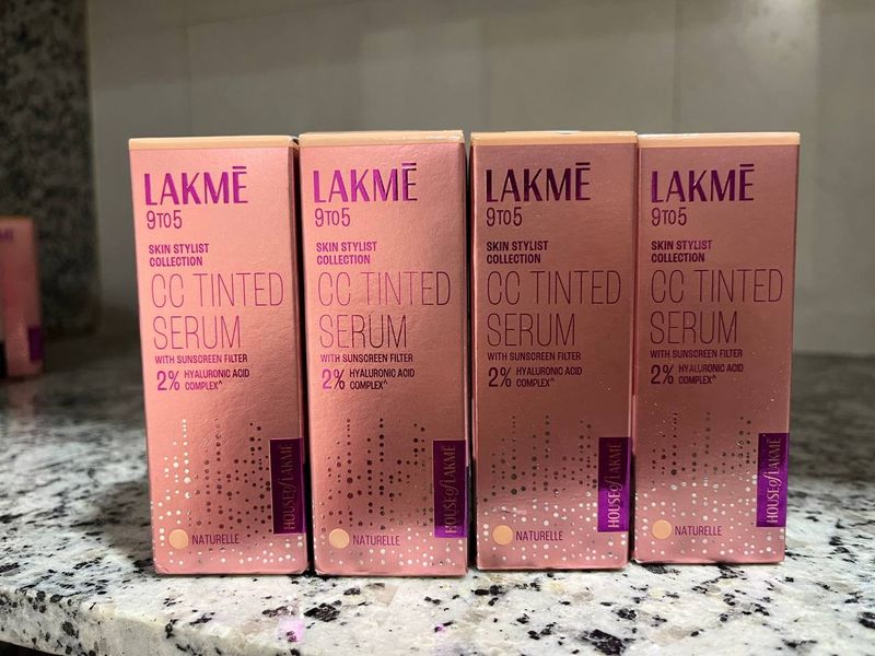 LAKME Cc Tinted Serum With 2% Hyaluronic Acid