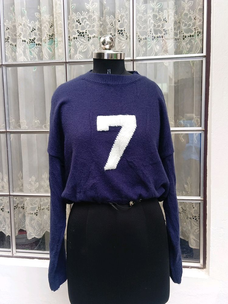 Navy Blue Sweater