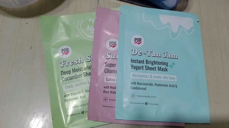 POPxo SHEET MASK LOOT DEAL😱✨