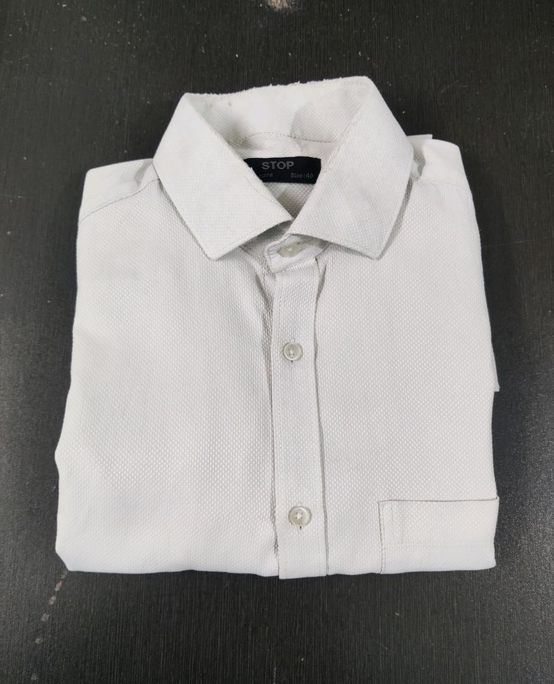 White Formal Shirt