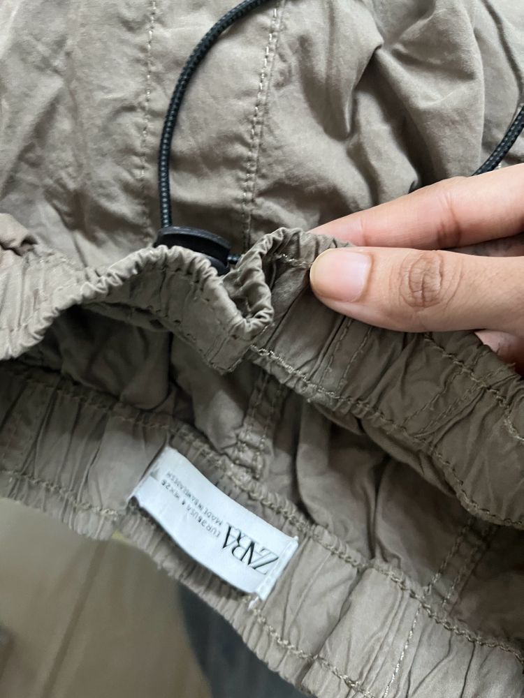 ZARA parachute pant