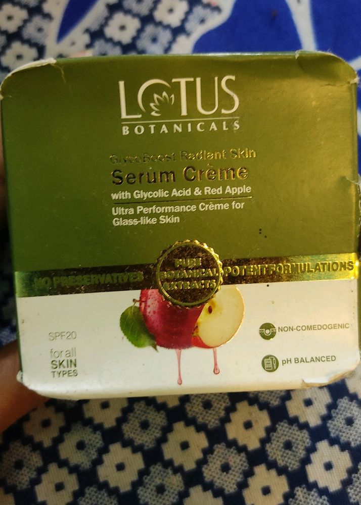 Lotus Botanical Glyco Boost Cream