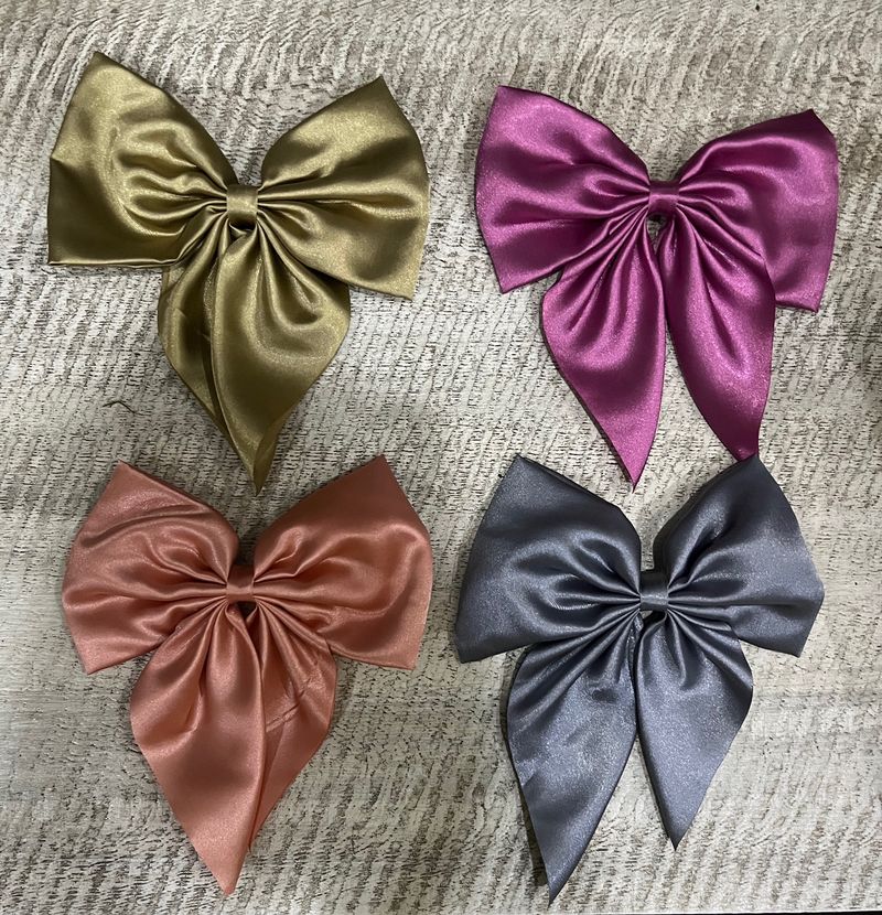 Satin Hair Bows