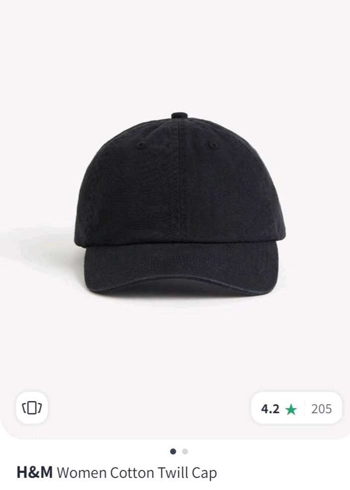 H&M Twill Cotton Cap (Brand New).