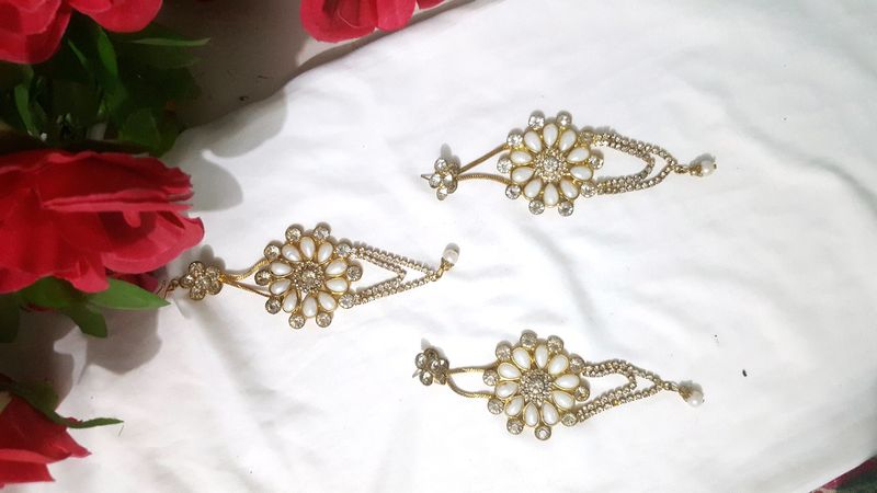New Set Of Earrings And Mangtika | Jewellery