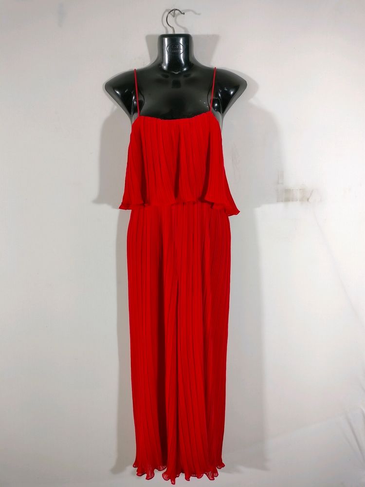 Red Casual Jumpsuit (Women's)