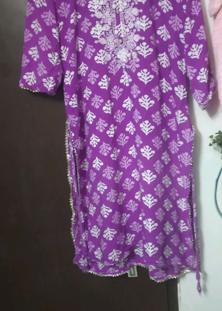 Plazzo Kurta Without Dupatta