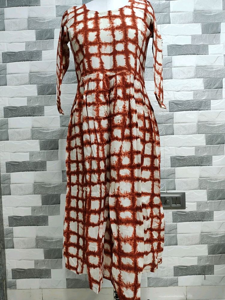 Brown Kurti